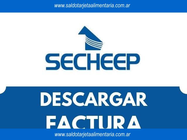 SECHEEP Descargar Factura Y  Ver, PDF, Imprimir, Sacar